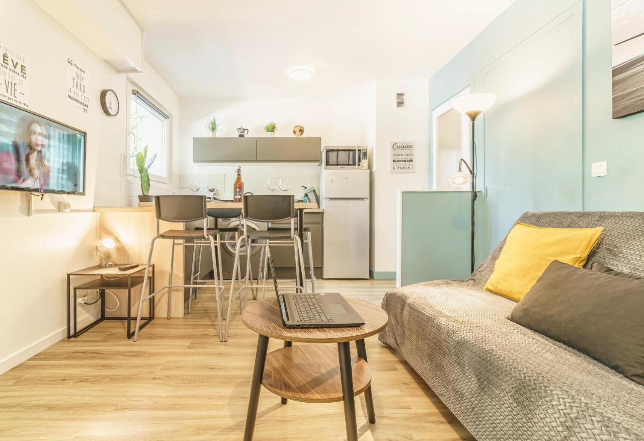 Cosy Studio 108 - Chambéry centre - Stationnement - Gare Exterior foto